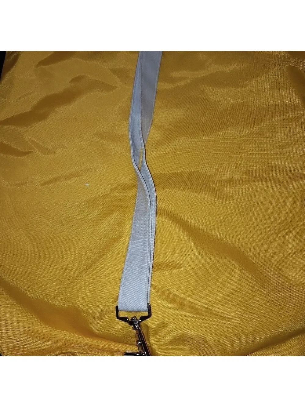John Deere Yellow White Backpack Single Strap Drawstring